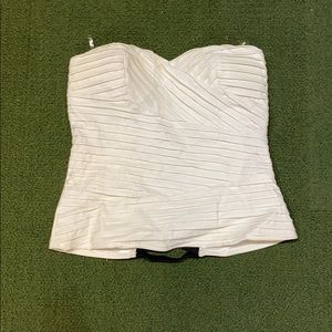 Guess white corset